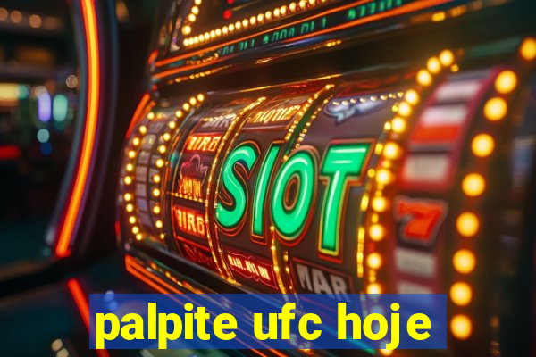 palpite ufc hoje